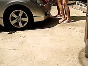 [国产女忧系列]欲望太强 从院子激烈操逼到闺房