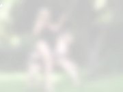 亚裔混血美女刘柔假鸡巴放在马背上插嫩逼