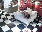 豪华马赛克房年轻情侣从浴室一直干到沙发还要整点sm