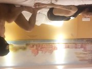 爆裂黑丝抱着站操真爽 完美露脸