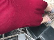 气质美女饥渴难耐快餐店卫生间就来了一发