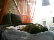 红帐房猥琐男把大胸美女网友衣服一件件扒掉后狠狠的干了2次