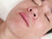 健硕哥哥到会所按摩太累睡着发了个春梦和女技师小姐姐神交梦遗了