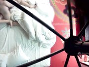 酒店水滴摄像头偷拍年轻情侣激情女的一看就是个欲女