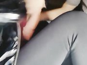 时尚性感美女主播和粉丝在户外工地啪啪太冷了鸡巴硬不起只好车震