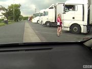 【车震之王】约操黑丝狂放路边野鸡 多姿势无套爆操