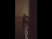 女神鹿少女夜晚约隔壁男邻居趁老婆睡着后到楼梯道啪啪