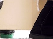 大型活动现场后台厕拍美女们有说有笑都很兴奋啊