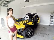 为了钱让机修工粗壮的鸡巴射一发