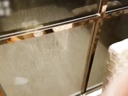 海棠哥给学妹补习把她抱上桌子上干