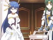 战斗中下流的女神 脱光了在男人的公鸡上狂抖动