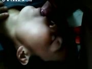 女友表演新玩法倒吸黑大屌