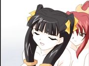 角质动漫的青少年组诅咒和jizze