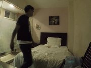 舞蹈学院性感大长腿美女和男友操逼被房内安装的摄像头偷拍