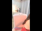 極品美乳翹臀女神黑絲高跟艷舞假屌抽插粉穴