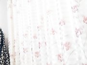 长发飘飘的美少妇 黑框眼镜 戴着护士帽 炮友家里啪啪大秀