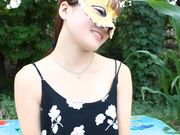 白嫩系美少女苏晴跟男友野外做爱自拍