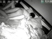 摄像头偷拍系列：夜间家庭真实性爱偷拍