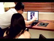 網絡傳的沸沸揚揚漂亮模特冰冰一字馬大尺度私拍