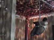 黑丝美乳小嫩模 极致驷马吊绑