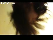 美院系花兼职商务模特 一边看球一边玩