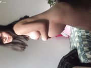 怀孕六个月的老婆发骚想要大鸡巴草她