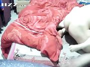 黑客监控 趁孩子睡着了赶紧啪啪小夫妻直播表演