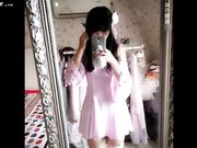 深受宅男喜爱的微博红人小女神 啪喵少女露脸自拍