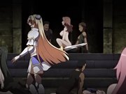 战栗的乱交剧肿胀前端啃食高贵姬骑士柔肌