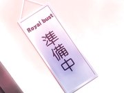 公共场所的巨乳女服务员