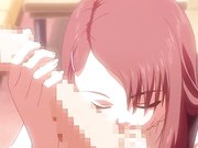 公共场所的巨乳女服务员