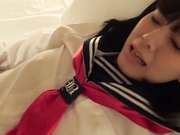 18岁超美素人 身材很棒颜值很高 口交然后多姿势啪啪  最后口爆射在嘴里