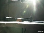 性感黑丝女狱警丽贝卡寂寞难耐勾引警卫狱房外激情啪啪 多姿势爆操真刺激