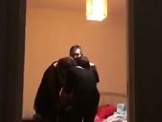 吃了壮阳药满脸绯红的排骨哥和水柔姐妹玩4P大战