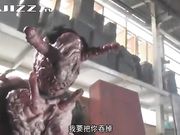 美少女战士遭遇大屌触手怪物被捆绑强制抽插 高潮数次1