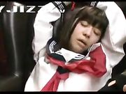 高中学生妹放学后被数名黑社会捆绑轮奸