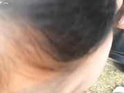 还有一个月就要结婚的小姨子被我带到野外露脸车震