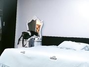 老哥越南找了个马尾少妇TP啪啪 互摸床边按着大力猛操站立抽插