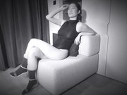 上海年轻漂亮的长腿美女嫩模和异国男友外地旅游酒店激情啪啪自拍