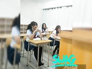 精品自拍-年轻漂亮的3位美女和2男剧情演绎生物课上被老师现场指导轮流玩弄啪啪