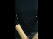 脱下黑色打底裤骚性就暴露了