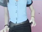 风骚女警下班后给狼友们直播