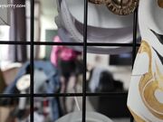 外站流出劲爆资源绝美女装大佬艾爷带着贞操锁调教胶衣伪娘秘书