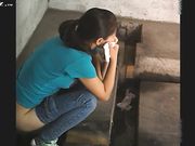 [国产小便偷拍合集]-开放式公厕偷拍到嫩妹来大姨妈 重口!慎入!