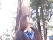 最初与最棒的违反校规「学校中出解禁」 松本一香_ (1)