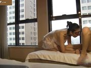 小母狗被富婆调教 极致口活舔足舔阴让富姐淫水四溢