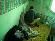 年轻妹子被大叔骗到宾馆大力强干