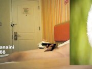 小区气质短发美少妇打牌输钱后和牌友一起宾馆开房还债,操的受不了直求饶