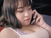 剧情演绎性欲难耐游览男士内裤意淫自摸约炮友时让他穿紧身内裤爆操大奶乱蹦达