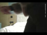 爆裂黑丝套装饥渴御姐 多姿势连续抽插干太猛 姨妈没走完又操出来了